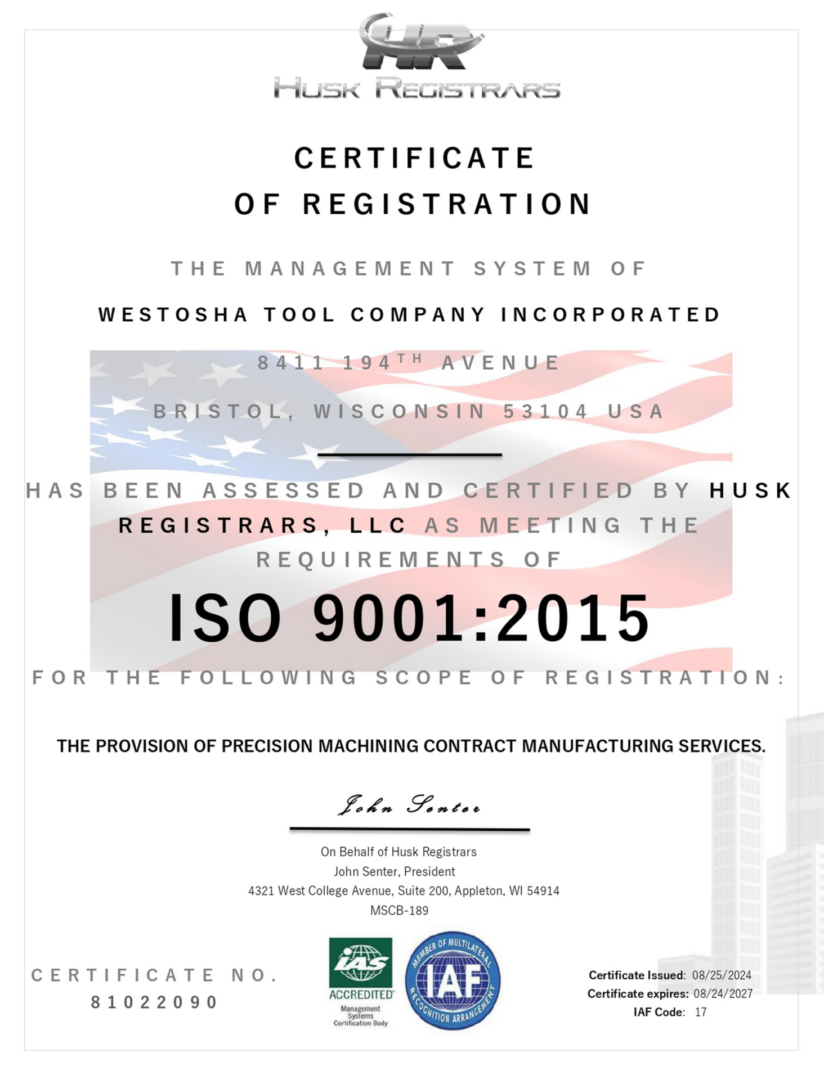 Certificate of registration displayed